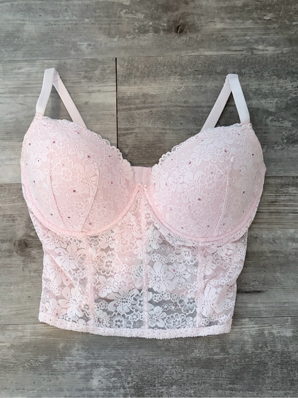VS Pink bustier/corset